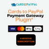 Cards to PayPal 6 months