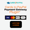 Cards to PayPal lifetime license